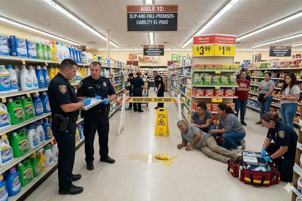 Slip and Fall Accidents and Premises Liability in El Paso